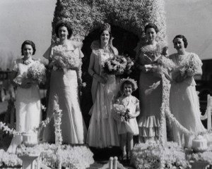 Daffodil Royalty in 1934.