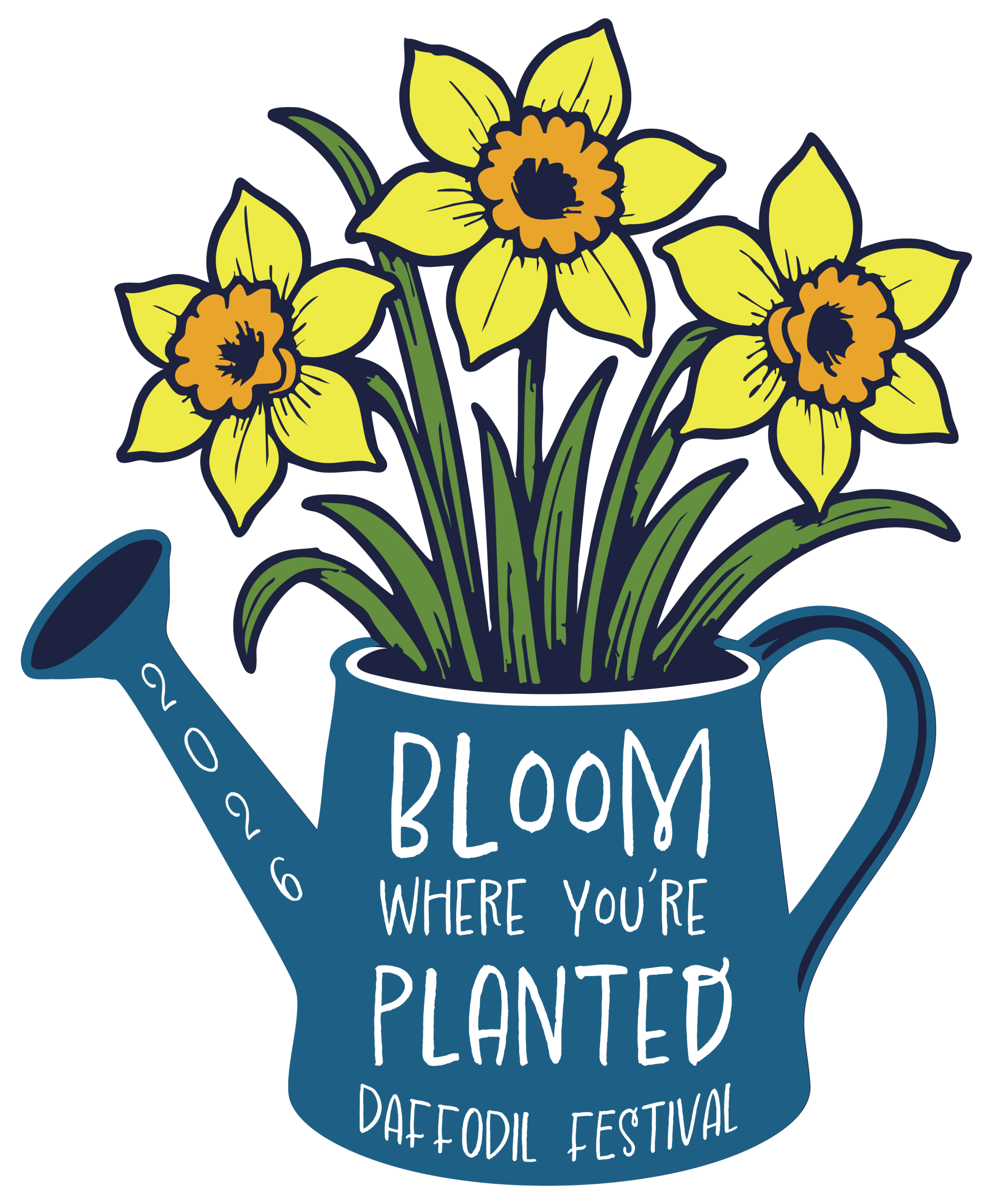 BloomWherePlanted_2026_DaffodilFestivalLogo